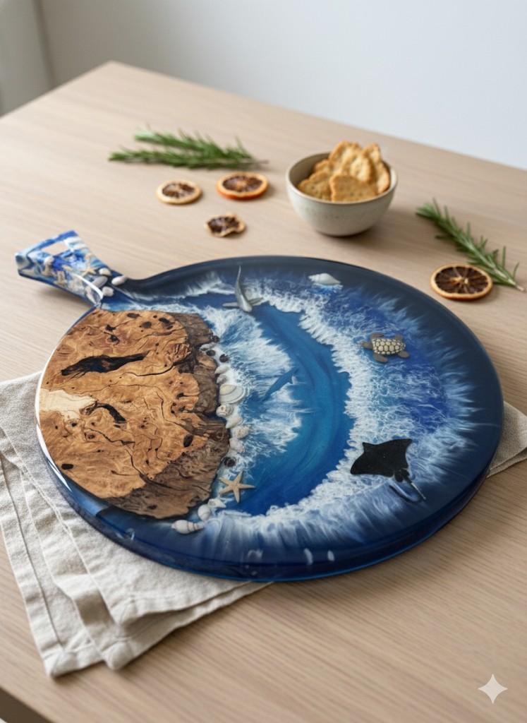 Seascape Charcuterie Board